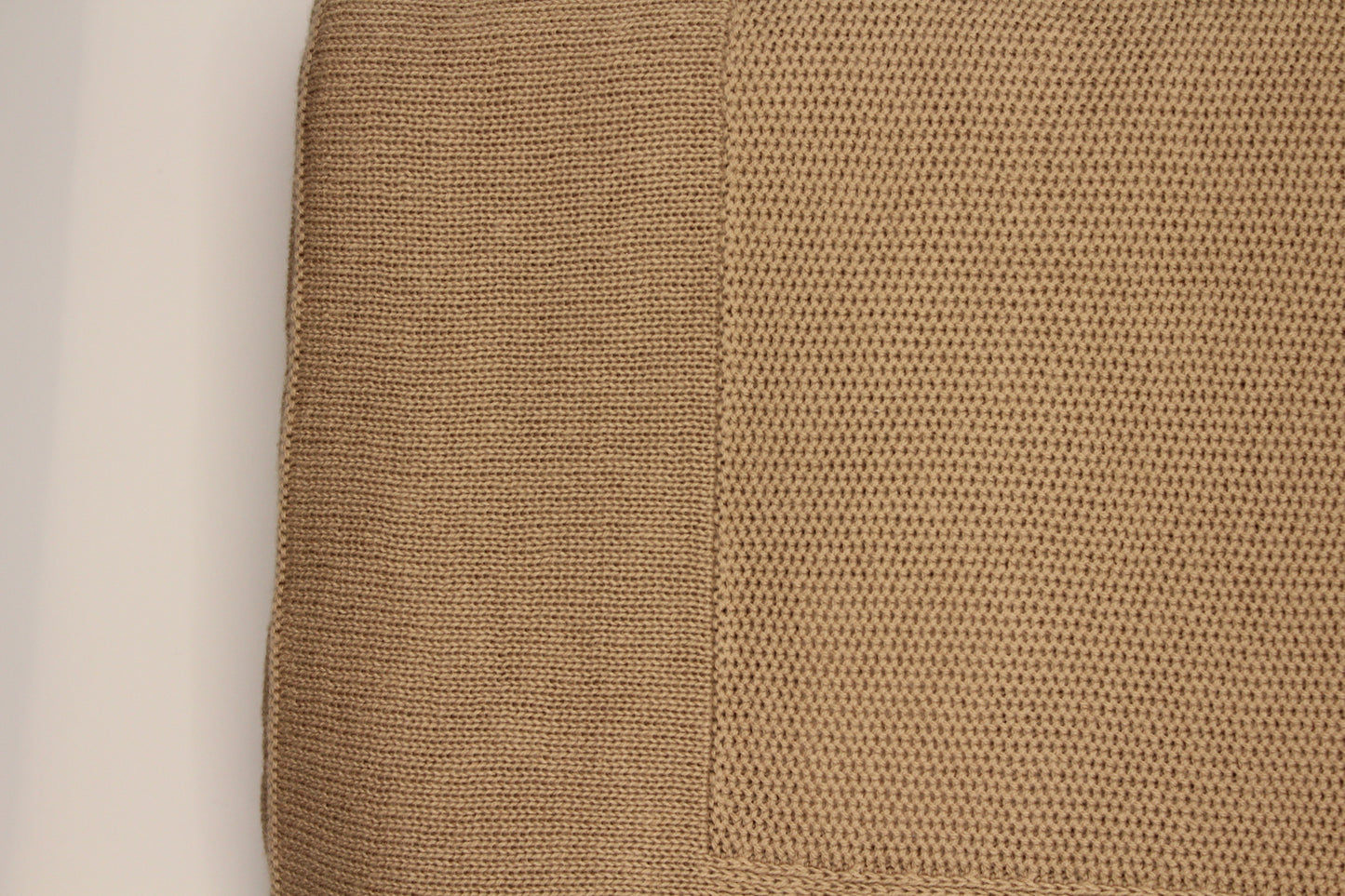 Yalin Cotton Blanket in Light Brown