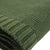 Sade Cotton Blanket in Forest Green