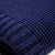 Sade Cotton Blanket in Navy