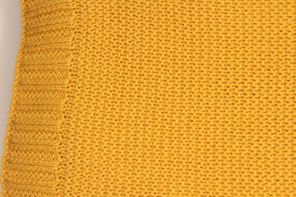 Sade Cotton Blanket in Mustard Yellow