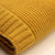 Sade Cotton Blanket in Mustard Yellow