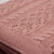 Dantel Cotton Blanket in Soft Pink