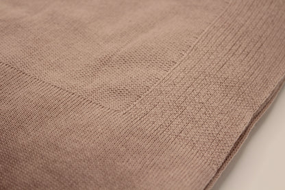 Yalin Cotton Blanket in Pale Mauve